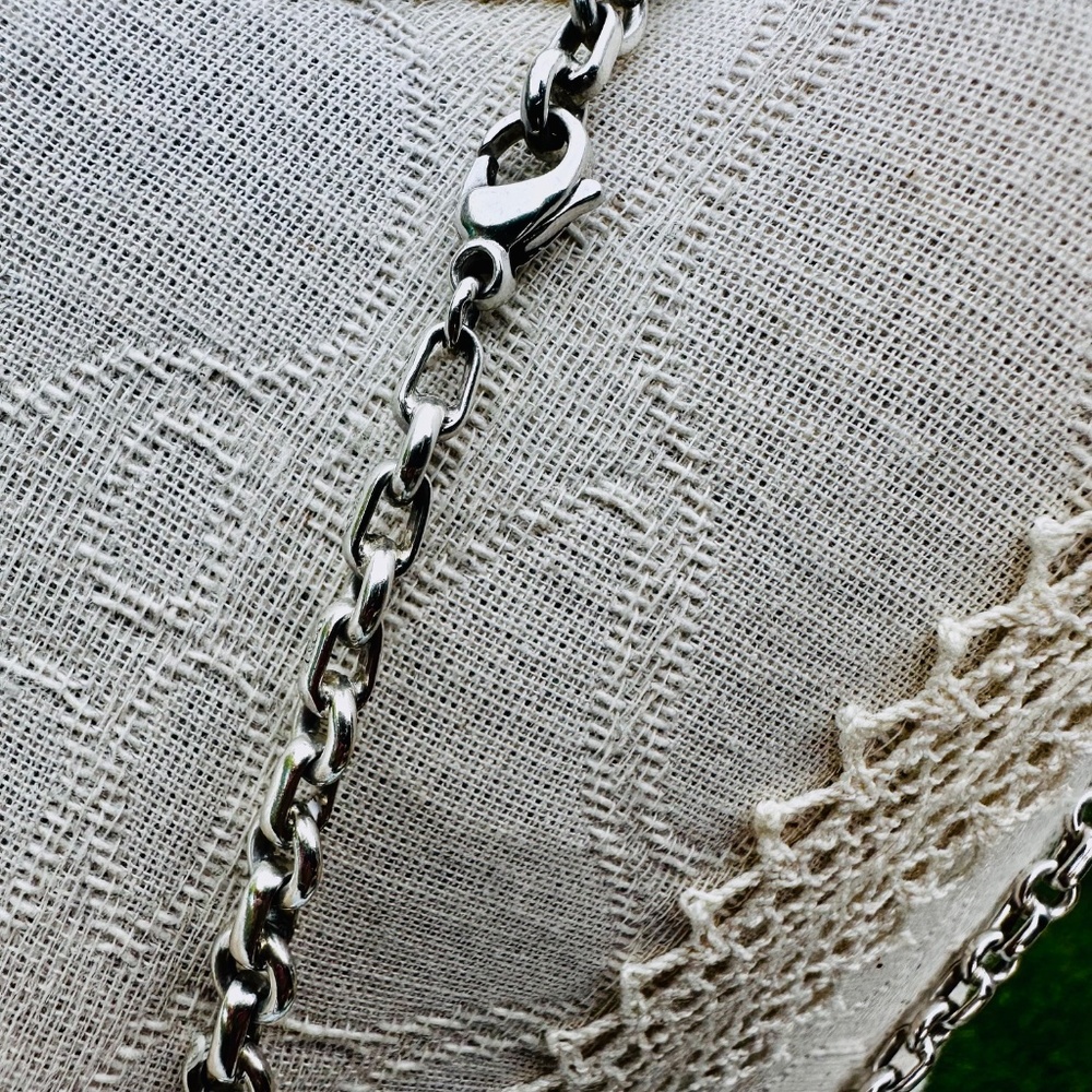 Rare and Retired Tiffany & Co Donut Link Necklace Chain 16” - Picture 4 of 8